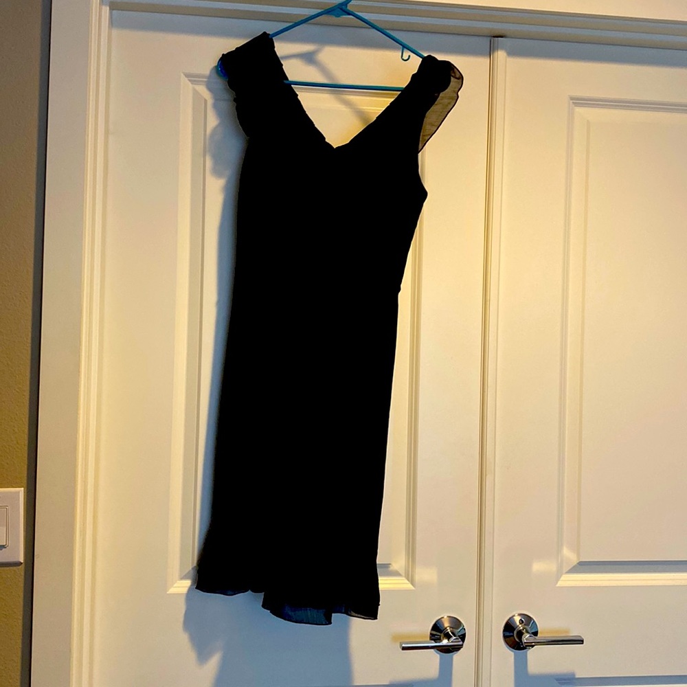 White House Black market black dress size 4